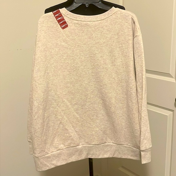 NWT Dec. 25th Holiday Christmas Merry & Bright Sweatshirt Size XL NWT - Picture 2 of 5